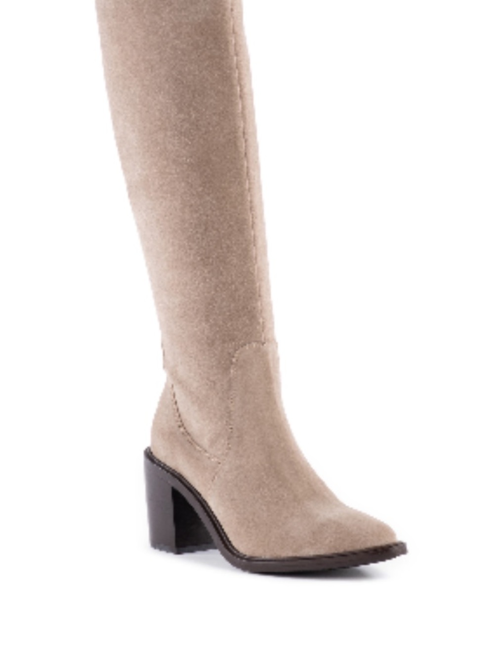 Never Worn Seychelles Women’s 10 Taupe Suede Block Heel Boot -